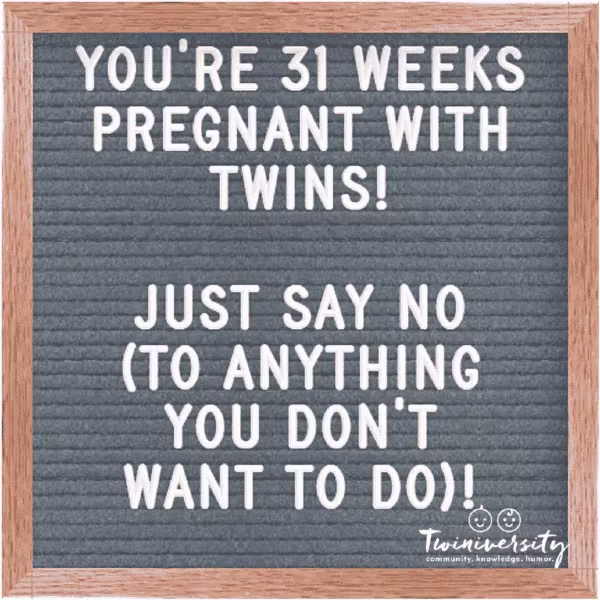 Twin Pregnancy Week By Week Timeline