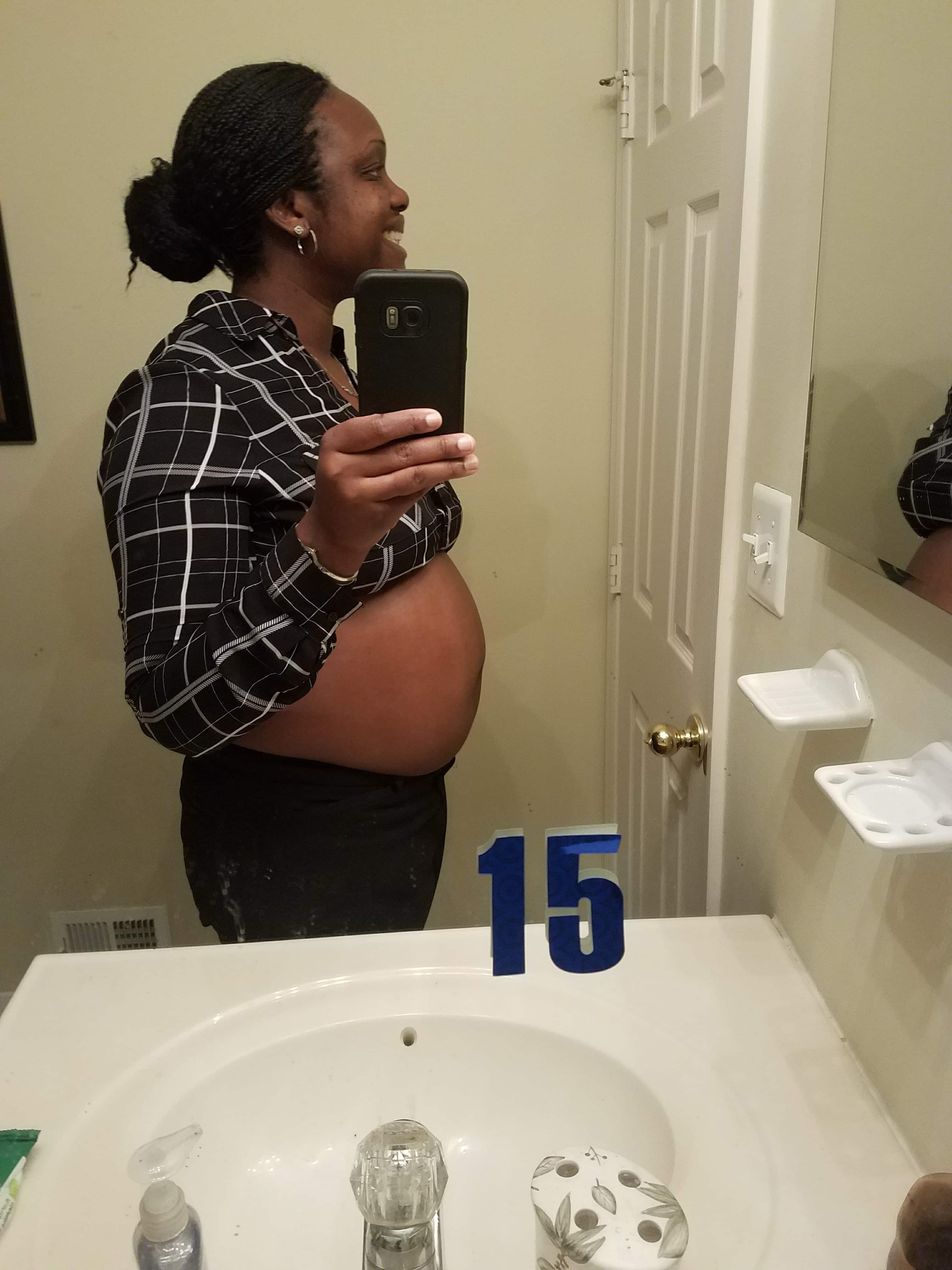 15 weeks pregnant with twins