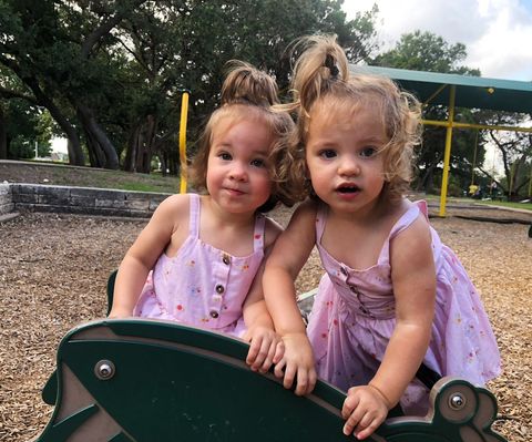 twins 21 months old