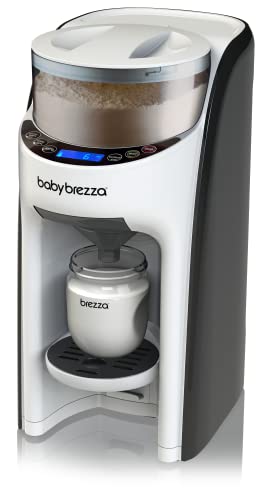 New and Improved Baby Brezza Formula Pro Advanced Formula Dispenser Machine - Automatically Mix a Warm Formula Bottle Instantly - Easily Make Bottle with Automatic Powder Blending New and Improved Baby Brezza Formula Pro Advanced Formula Dispenser Machine - Automatically Mix a Warm Formula Bottle Instantly - Easily Make Bottle with Automatic Powder Blending