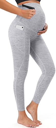 Heathyoga Maternity Leggings with Pockets Pregnancy Leggings for Women Maternity Workout Leggings Maternity Yoga Pants Heathyoga Maternity Leggings with Pockets Pregnancy Leggings for Women Maternity Workout Leggings Maternity Yoga Pants