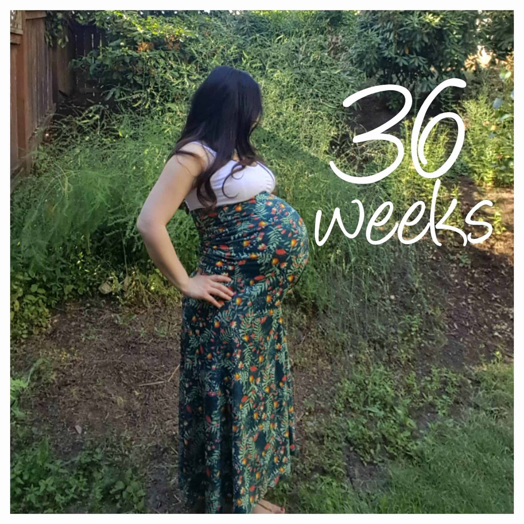 36 weeks pregnant with twins