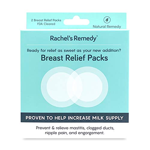 Rachel’s Remedy Breast Relief Packs for Breastfeeding and Nipple Pain, Increase Milk Supply and Treat Clogged Ducts, 2 per Pack Rachel’s Remedy Breast Relief Packs for Breastfeeding and Nipple Pain, Increase Milk Supply and Treat Clogged Ducts, 2 per Pack