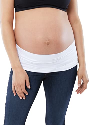 Ingrid & Isabel Basics Bellaband, Maternity Belly Band, Pants & Jeans Extender for Pregnancy & Postpartum (M/L, White) Ingrid & Isabel Basics Bellaband, Maternity Belly Band, Pants & Jeans Extender for Pregnancy & Postpartum (M/L, White)