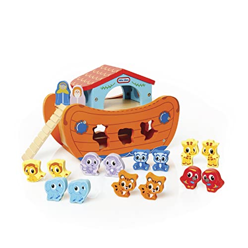 Little Tikes - Solid Wood Animal Ark Toy - Animal Playset -Great Birthday Gift for Boys and Girls, Toddlers, Children. Shape Sorter Early Learning Montessori Toys 1 or 2 Years. Little Tikes - Solid Wood Animal Ark Toy - Animal Playset -Great Birthday Gift for Boys and Girls, Toddlers, Children. Shape Sorter Early Learning Montessori Toys 1 or 2 Years.