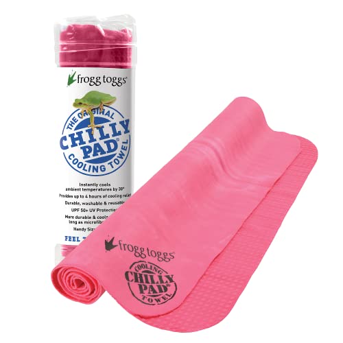 FROGG TOGGS Chilly Pad, Instant Cooling Towel, long lasting, reusable, Sports and Outdoors Neck Towel 33x13 FROGG TOGGS Chilly Pad, Instant Cooling Towel, long lasting, reusable, Sports and Outdoors Neck Towel 33x13