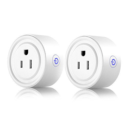 Smart Plug 2 Pack Wi-Fi Enabled Mini Smart Socket Compatible with Amazon Alexa Google Home, Remote Control Outlet with Timing Function Smart Plug 2 Pack Wi-Fi Enabled Mini Smart Socket Compatible with Amazon Alexa Google Home, Remote Control Outlet with Timing Function