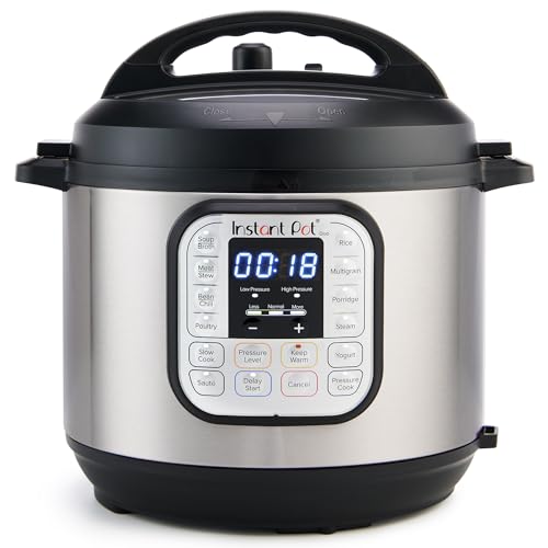 Instant Pot Duo 7-in-1 Electric Pressure Cooker, Slow Cooker, Rice Cooker, Steamer, Sauté, Yogurt Maker, Warmer & Sterilizer, Includes App With Over 800 Recipes, Stainless Steel, 6 Quart Instant Pot Duo 7-in-1 Electric Pressure Cooker, Slow Cooker, Rice Cooker, Steamer, Sauté, Yogurt Maker, Warmer & Sterilizer, Includes App With Over 800 Recipes, Stainless Steel, 6 Quart
