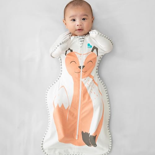 Love to Dream Baby Swaddling Small (3.5-6 kg), Ideal Fabric for Moderate Temperatures (20-27 °C), Arms High Position, Hip Healthy, Double Zip for Easy Nappy Changing, Orange Love to Dream Baby Swaddling Small (3.5-6 kg), Ideal Fabric for Moderate Temperatures (20-27 °C), Arms High Position, Hip Healthy, Double Zip for Easy Nappy Changing, Orange
