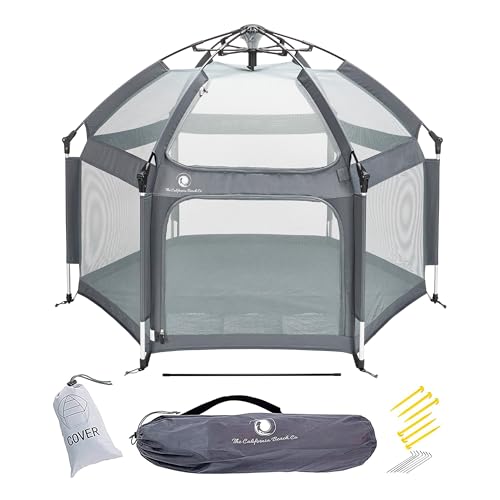 POP 'N GO Baby Playpen - Indoor & Outdoor Playpen for Babies and Toddlers - Baby Beach Tent, Foldable, Portable W/Canopy & Travel Bag - Pop Up Pack and Play Yard POP 'N GO Baby Playpen - Indoor & Outdoor Playpen for Babies and Toddlers - Baby Beach Tent, Foldable, Portable W/Canopy & Travel Bag - Pop Up Pack and Play Yard