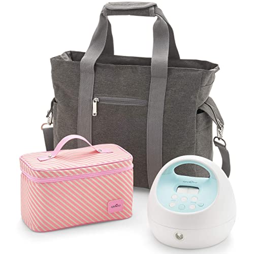 Spectra - S1 Plus Electric Breast Milk Pump with Tote Bag, Breast Milk Bottles and Cooler for Baby Feeding Spectra - S1 Plus Electric Breast Milk Pump with Tote Bag, Breast Milk Bottles and Cooler for Baby Feeding