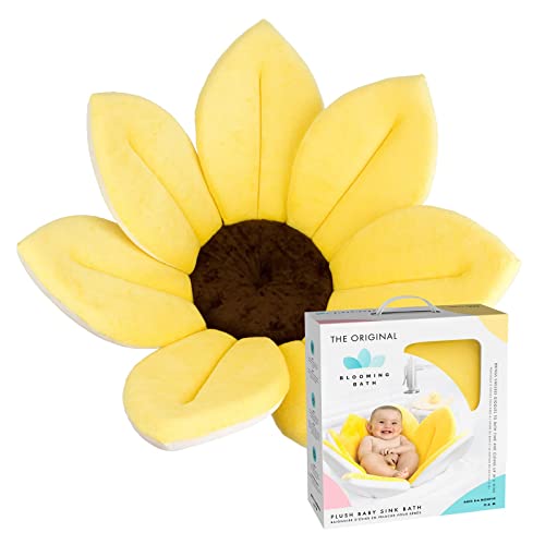 Blooming Bath Baby Bath Seat - Baby Tubs for Newborn Infants to Toddler 0 to 6 Months and Up - Baby Essentials Must Haves - The Original Washer-Safe Flower Seat (Original, Canary Yellow) Blooming Bath Baby Bath Seat - Baby Tubs for Newborn Infants to Toddler 0 to 6 Months and Up - Baby Essentials Must Haves - The Original Washer-Safe Flower Seat (Original, Canary Yellow)