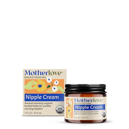 Motherlove Nipple Cream (1 oz) Organic Lanolin-Free Nipple Cream for Breastfeeding—Benefits Nursing & Pumping Moms Motherlove Nipple Cream (1 oz) Organic Lanolin-Free Nipple Cream for Breastfeeding—Benefits Nursing & Pumping Moms