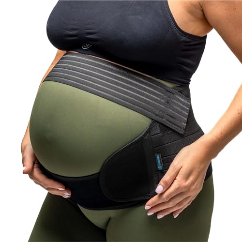 BABYGO® 4 in 1 Pregnancy Support Belt Maternity & Postpartum Band - Relieve Back, Pelvic, Hip Pain, SPD & PGP >> inc 40 Page Pregnancy Book for Birth Preparation, Labor & Recovery S Black BABYGO® 4 in 1 Pregnancy Support Belt Maternity & Postpartum Band - Relieve Back, Pelvic, Hip Pain, SPD & PGP >> inc 40 Page Pregnancy Book for Birth Preparation, Labor & Recovery S Black