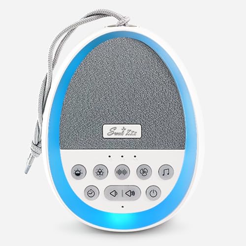 Sweet Zzz White Noise Machine for Adults, Baby, Office or Travel, 29 Soothing Sounds with Rain, Womb, Lullaby, Natural Fan, Waves, and Birds, Portable Sleeping Aid with Night Lights Sweet Zzz White Noise Machine for Adults, Baby, Office or Travel, 29 Soothing Sounds with Rain, Womb, Lullaby, Natural Fan, Waves, and Birds, Portable Sleeping Aid with Night Lights