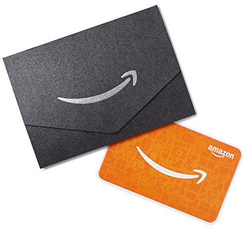 Amazon.com Gift Card for Any Amount in a Mini Envelope (Black) Amazon.com Gift Card for Any Amount in a Mini Envelope (Black)