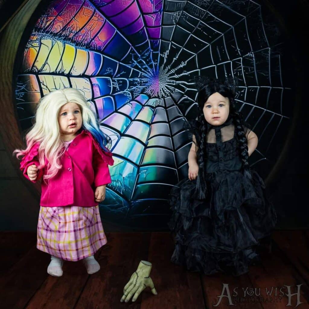 halloween costume for twin toddlers