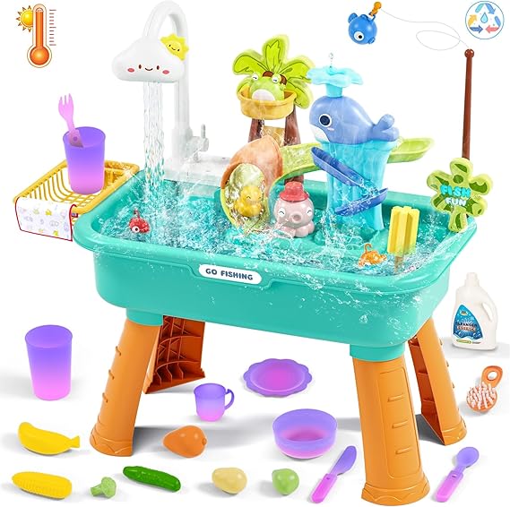 water table for a good toddler sensory activity