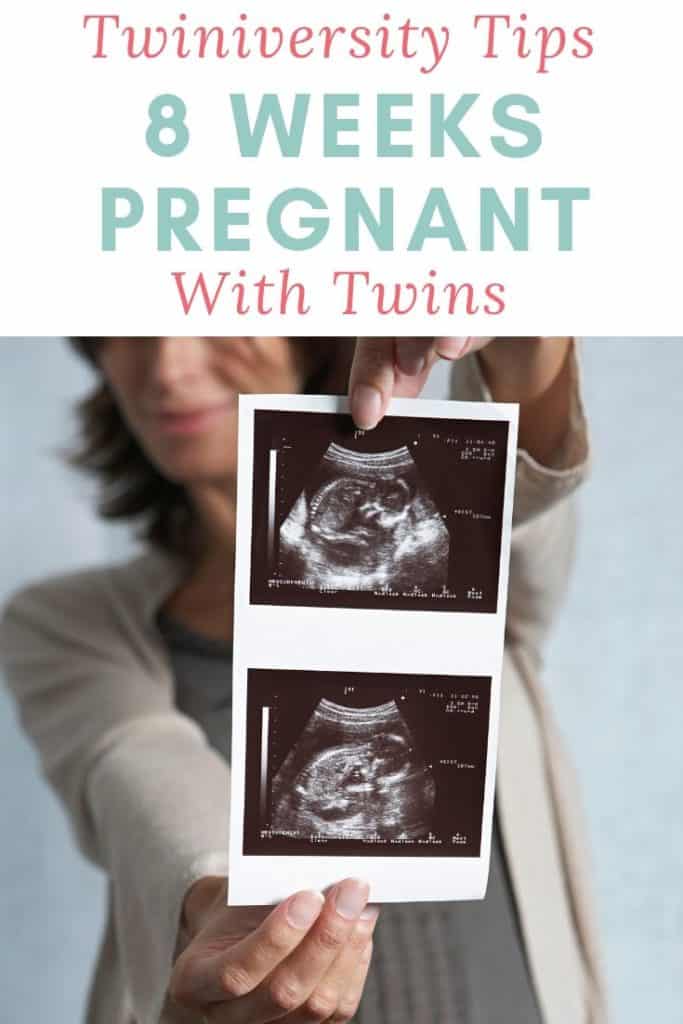 8 weeks pregnant with twins