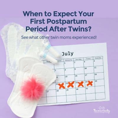 first postpartum period after twins
