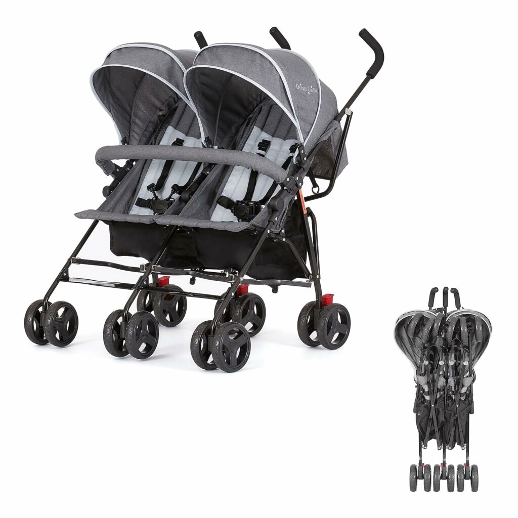 Volgo Twin Umbrella Stroller