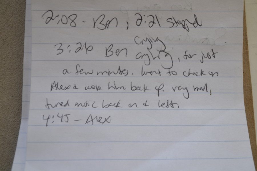 journal sleep training