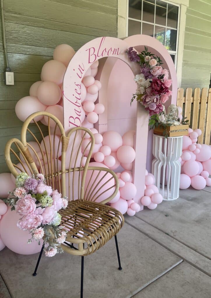 babies in bloom baby shower theme for twin girls