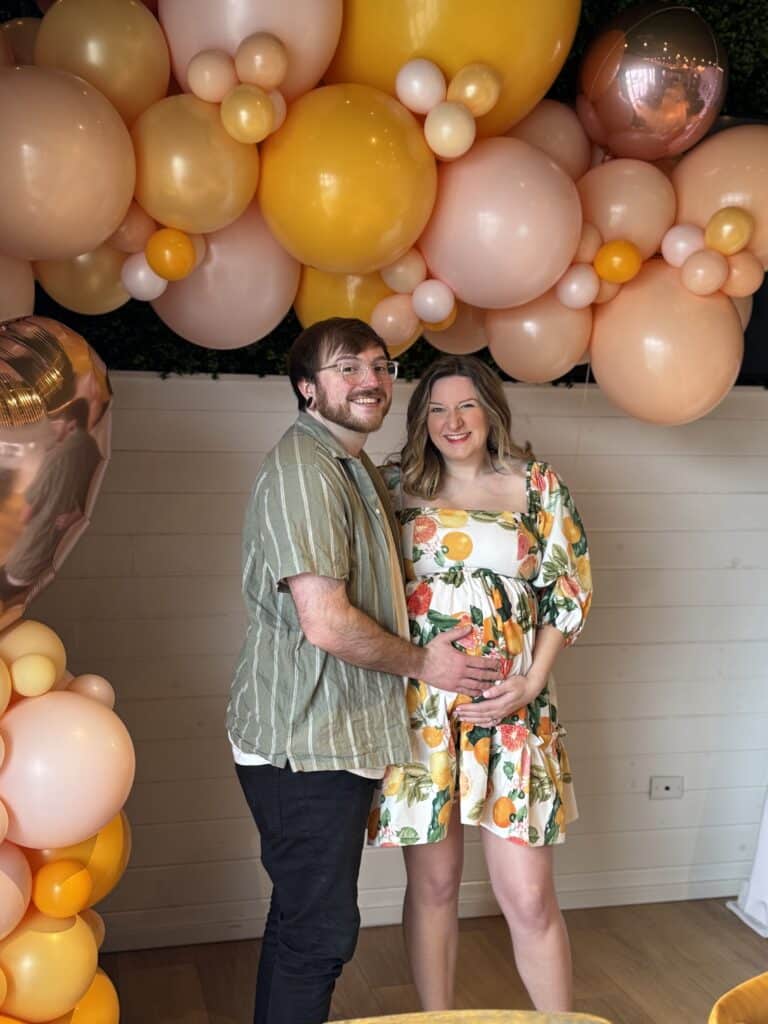 two little cuties baby shower theme for twins