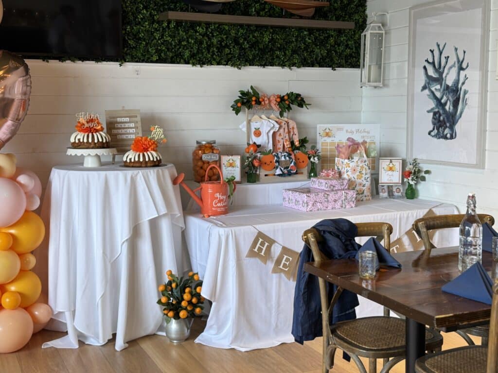 baby shower for twins