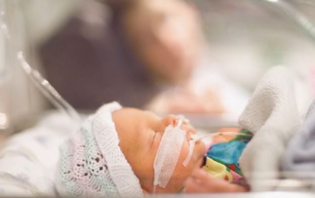 one twin in the nicu