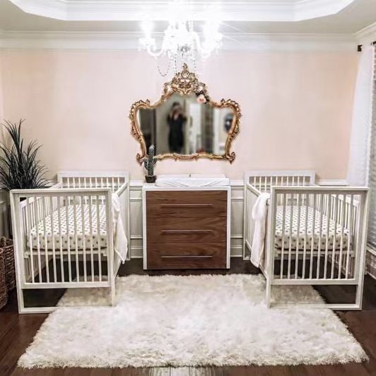 twin nursery design and decor ideas