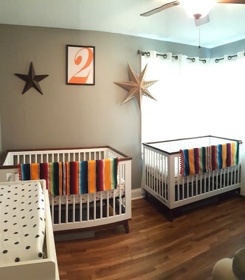 twin nursery design and decor ideas