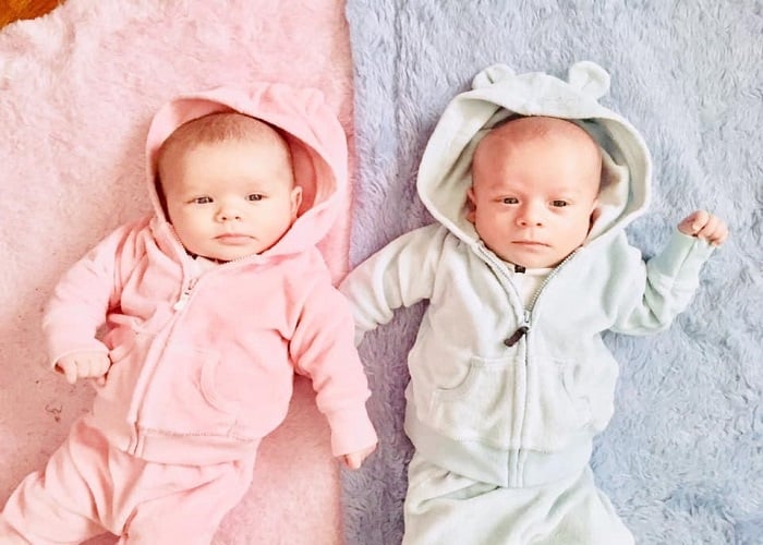 The First Year with Twins Week 8