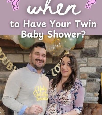 when to have your twin baby shower