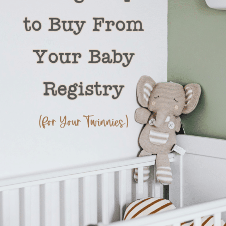 honest guidance for getting people to buy from your registry (for twins)