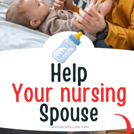 How Your Spouse Can Help You When You’re Nursing Twins