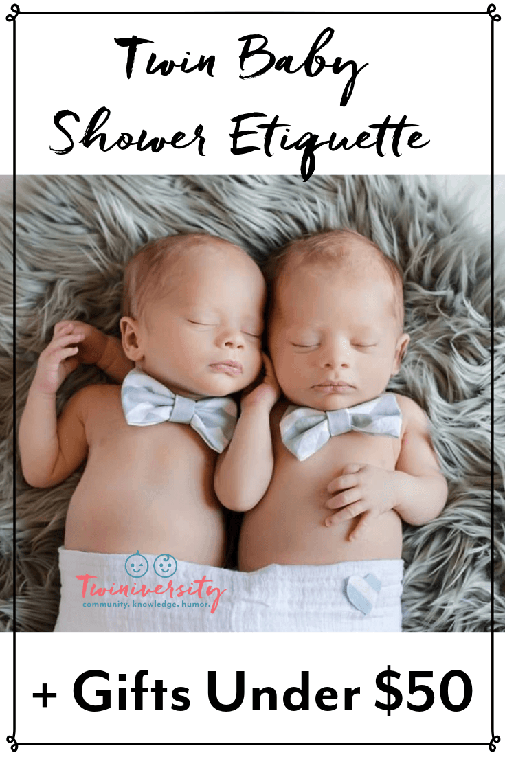 Twin Baby Shower Etiquette + Gifts Under $50
