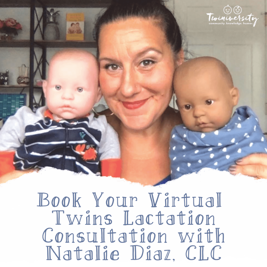 1-Hour Virtual Twins Lactation Consult with Natalie Diaz, CLC