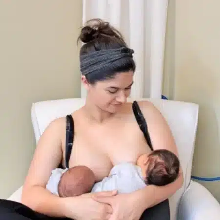 breastfeeding twins