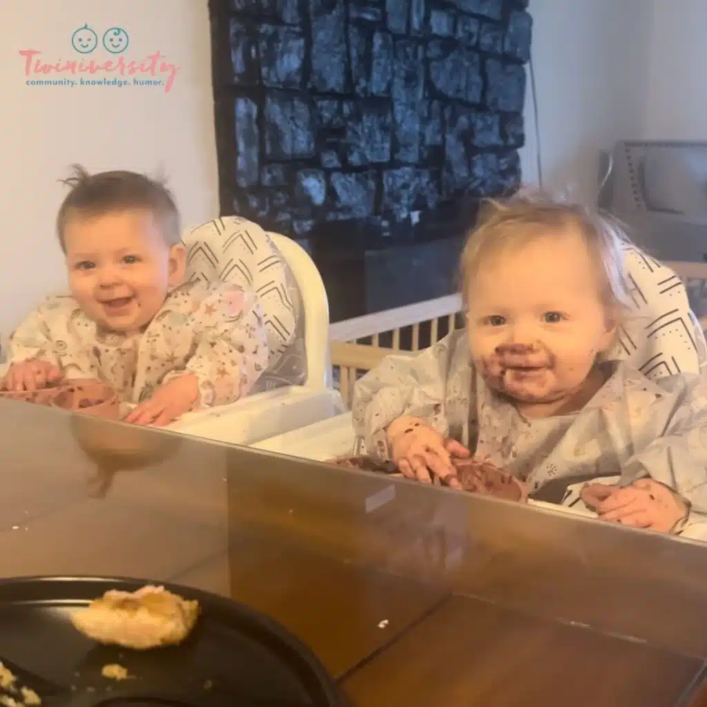 a day in the life with 8 month old twins