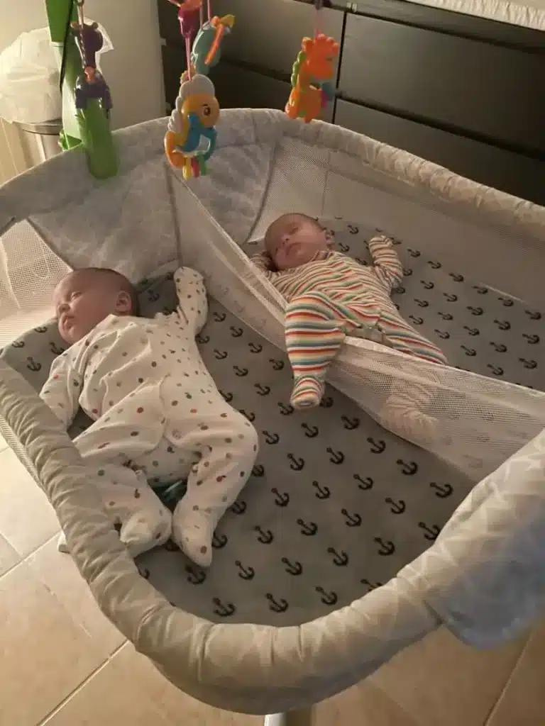 sleep strategies for newborn twins